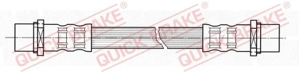 Brake Hose QUICK BRAKE 27.075