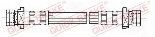 Brake Hose QUICK BRAKE 27.094