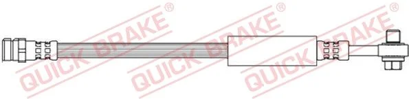 Brake Hose QUICK BRAKE 50.313X