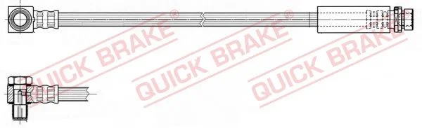Brake Hose QUICK BRAKE 58.301X