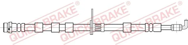 Brake Hose QUICK BRAKE 58.896