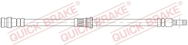 Brake Hose QUICK BRAKE 58.898