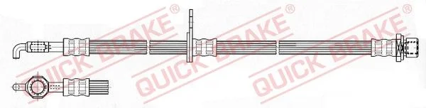 Brake Hose QUICK BRAKE 59.964