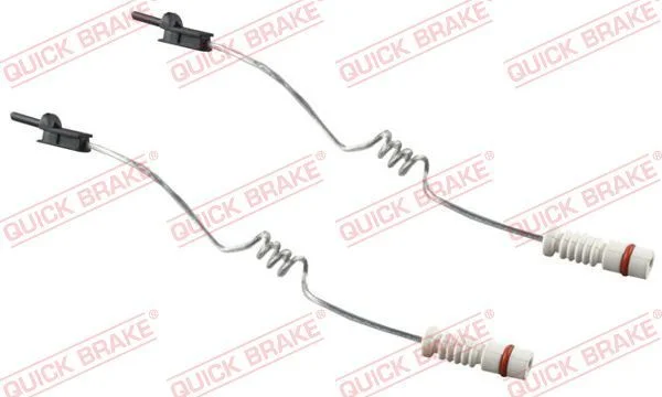 Opozorilo Kontakt, obraba zavornih ploščic QUICK BRAKE WS 0117 A