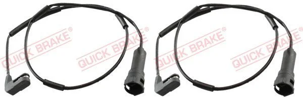 Opozorilo Kontakt, obraba zavornih ploščic QUICK BRAKE WS 0120 A