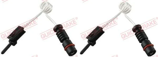 Opozorilo Kontakt, obraba zavornih ploščic QUICK BRAKE WS 0183 A
