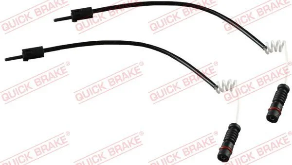 Opozorilo Kontakt, obraba zavornih ploščic QUICK BRAKE WS 0210 A