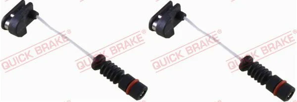 Opozorilo Kontakt, obraba zavornih ploščic QUICK BRAKE WS 0228 A