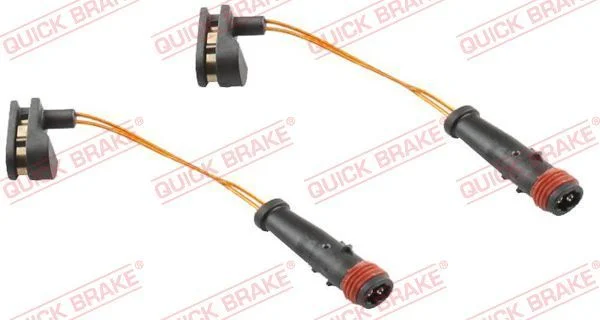 Opozorilo Kontakt, obraba zavornih ploščic QUICK BRAKE WS 0229 A