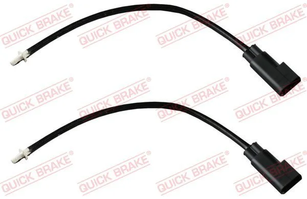Opozorilo Kontakt, obraba zavornih ploščic QUICK BRAKE WS 0257 A