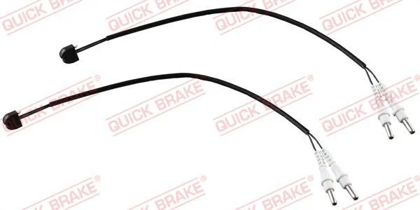 Opozorilo Kontakt, obraba zavornih ploščic QUICK BRAKE WS 0279 A