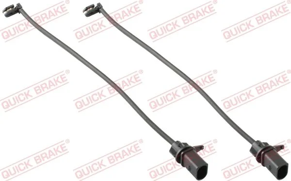 Opozorilo Kontakt, obraba zavornih ploščic QUICK BRAKE WS 0302 A