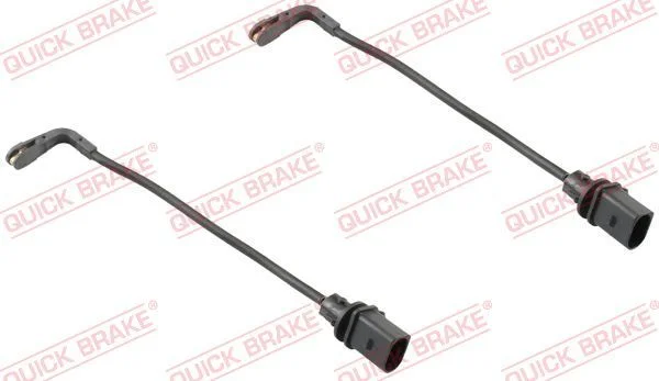 Opozorilo Kontakt, obraba zavornih ploščic QUICK BRAKE WS 0311 A