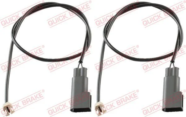 Opozorilo Kontakt, obraba zavornih ploščic QUICK BRAKE WS 0312 A