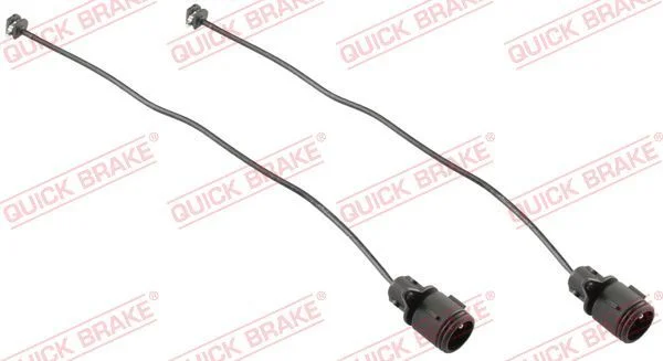 Opozorilo Kontakt, obraba zavornih ploščic QUICK BRAKE WS 0331 A