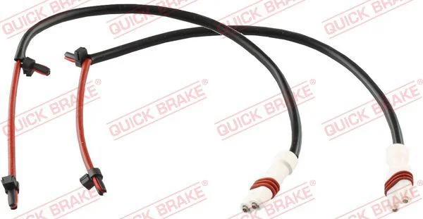 Opozorilo Kontakt, obraba zavornih ploščic QUICK BRAKE WS 0343 A