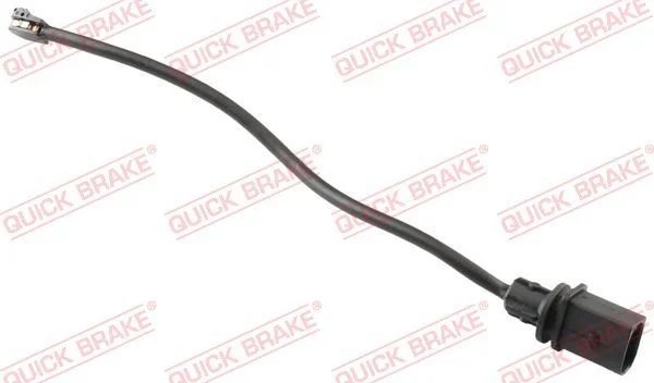 Opozorilo Kontakt, obraba zavornih ploščic QUICK BRAKE WS 0358 A
