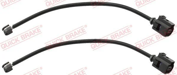 Opozorilo Kontakt, obraba zavornih ploščic QUICK BRAKE WS 0363 A