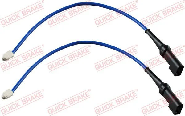 Opozorilo Kontakt, obraba zavornih ploščic QUICK BRAKE WS 0368 A