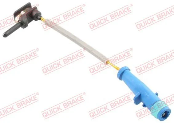 Opozorilo Kontakt, obraba zavornih ploščic QUICK BRAKE WS 0378 A