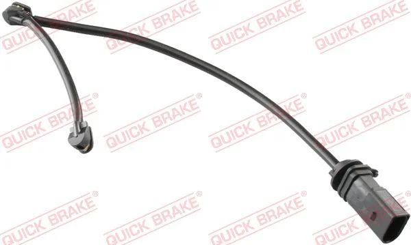 Opozorilo Kontakt, obraba zavornih ploščic QUICK BRAKE WS 0384 A