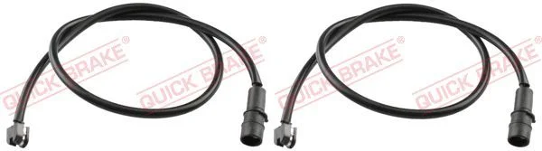 Opozorilo Kontakt, obraba zavornih ploščic QUICK BRAKE WS 0386 A