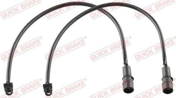 Opozorilo Kontakt, obraba zavornih ploščic QUICK BRAKE WS 0387 A