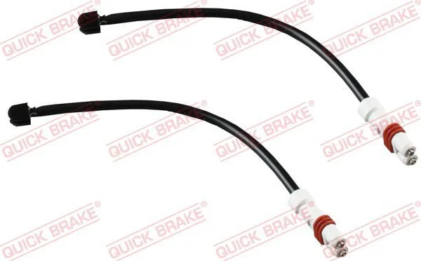 Opozorilo Kontakt, obraba zavornih ploščic QUICK BRAKE WS 0389 A