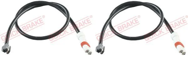 Warning Contact, brake pad wear QUICK BRAKE WS 0390 A