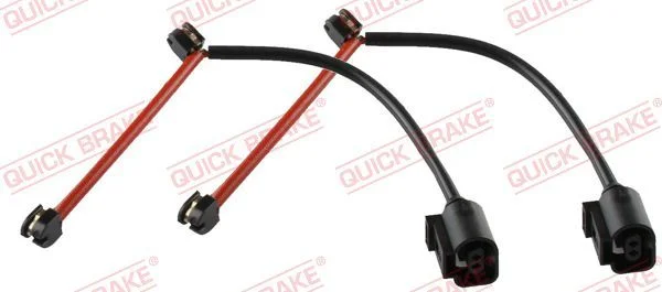 Opozorilo Kontakt, obraba zavornih ploščic QUICK BRAKE WS 0393 A