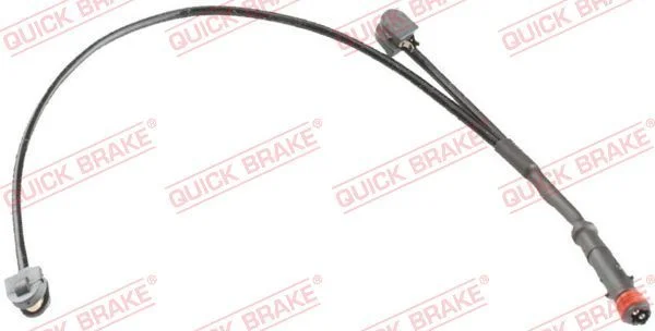 Opozorilo Kontakt, obraba zavornih ploščic QUICK BRAKE WS 0395 A