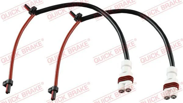 Opozorilo Kontakt, obraba zavornih ploščic QUICK BRAKE WS 0399 A