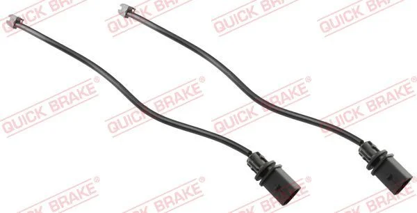 Opozorilo Kontakt, obraba zavornih ploščic QUICK BRAKE WS 0400 A