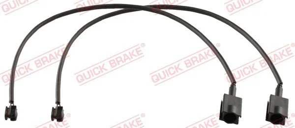 Opozorilo Kontakt, obraba zavornih ploščic QUICK BRAKE WS 0433 A
