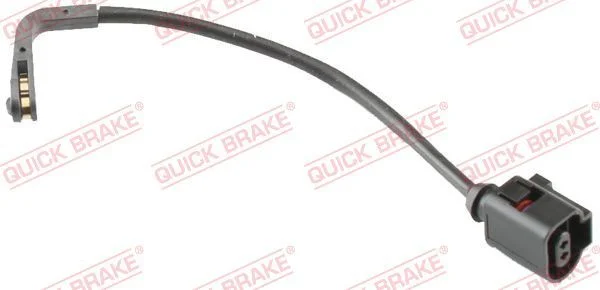 Opozorilo Kontakt, obraba zavornih ploščic QUICK BRAKE WS 0440 A
