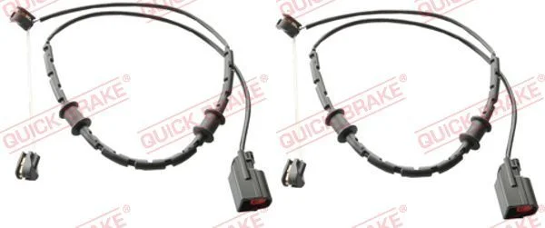 Opozorilo Kontakt, obraba zavornih ploščic QUICK BRAKE WS 0449 A