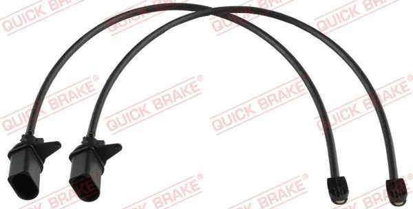 Opozorilo Kontakt, obraba zavornih ploščic QUICK BRAKE WS 0468 A