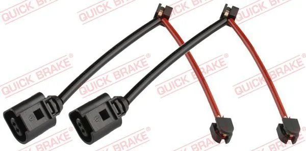 Opozorilo Kontakt, obraba zavornih ploščic QUICK BRAKE WS 0481 A