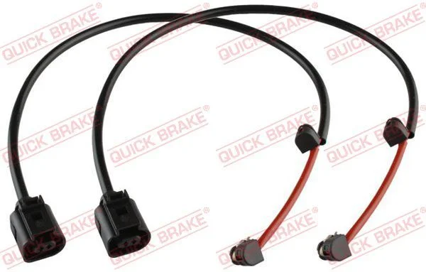 Opozorilo Kontakt, obraba zavornih ploščic QUICK BRAKE WS 0483 A