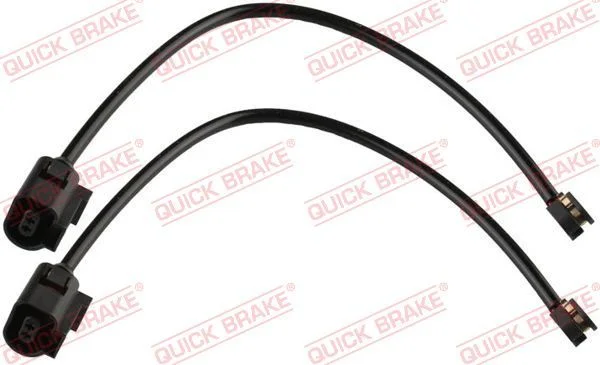 Opozorilo Kontakt, obraba zavornih ploščic QUICK BRAKE WS 0484 A