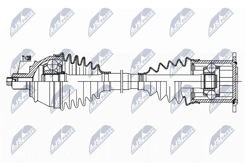 Drive Shaft NTY NPW-AU-033