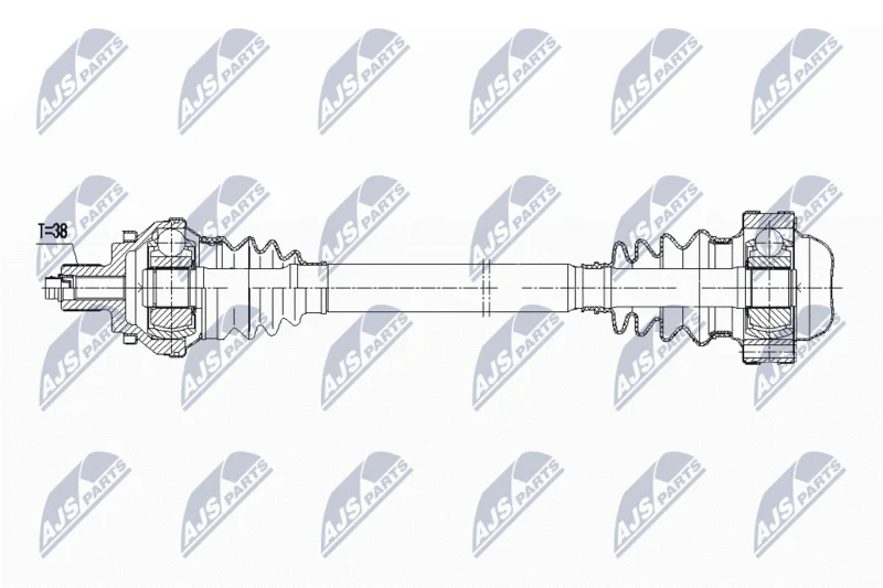 Pogonska gred NTY NPW-AU-044