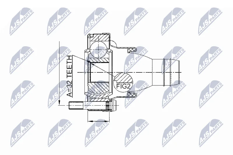 Sklep, pogonska gred NTY NPW-BM-002