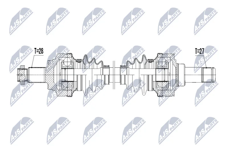 Pogonska gred NTY NPW-BM-047