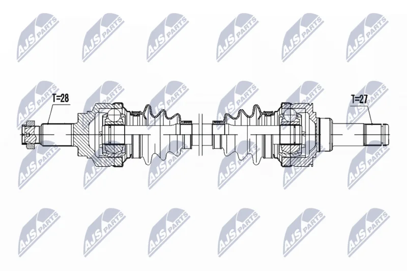 Pogonska gred NTY NPW-BM-048