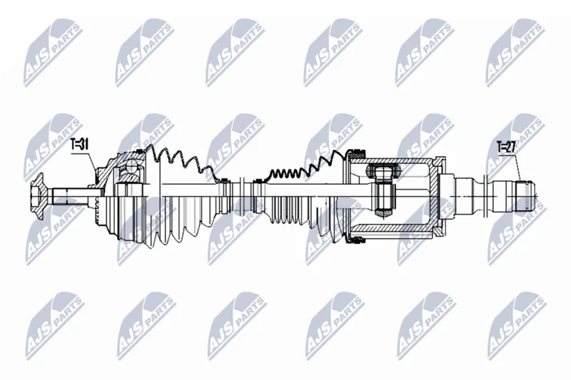 Pogonska gred NTY NPW-BM-050