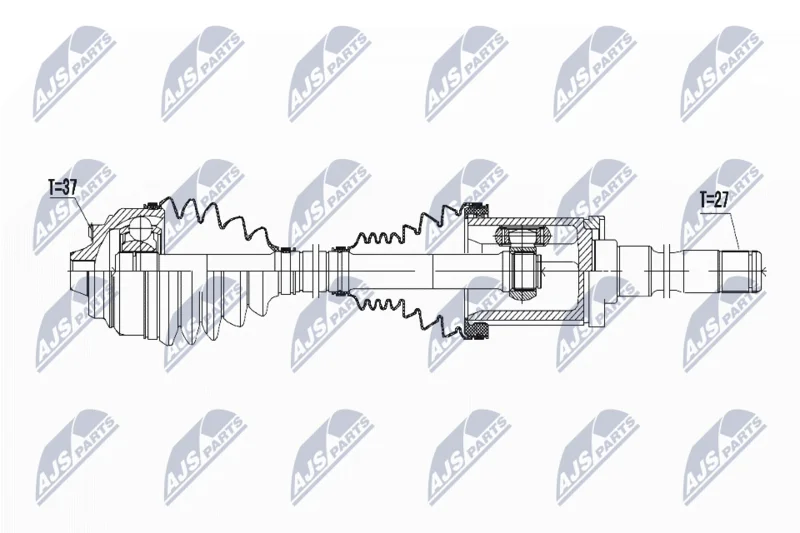 Pogonska gred NTY NPW-BM-056