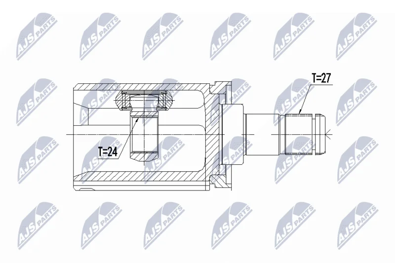 Komplet sklepov, pogonska gred NTY NPW-BM-061