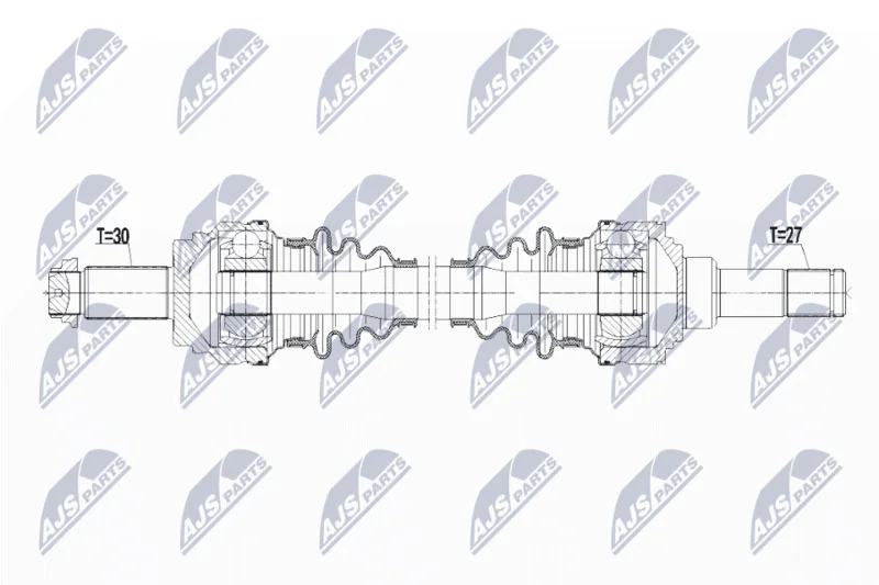 Pogonska gred NTY NPW-BM-077
