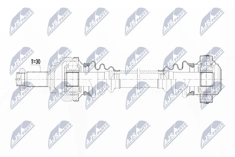 Pogonska gred NTY NPW-BM-083
